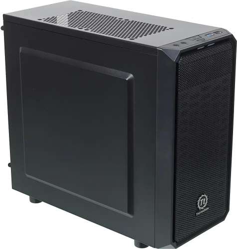 Корпус mATX Thermaltake Versa H15, Micro-Tower, без БП,  черный [ca-1d4-00s1nn-00]